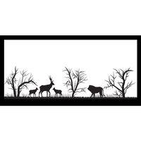 Bozkır Ve Hayvanlar Model 2 Sticker 48 x 24 cm