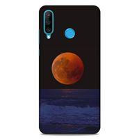 Lopard Huawei P30 Lite Uyumlu Kılıf Gece'S (38) Neo Hybrid Kılıf Kızıl Ay
