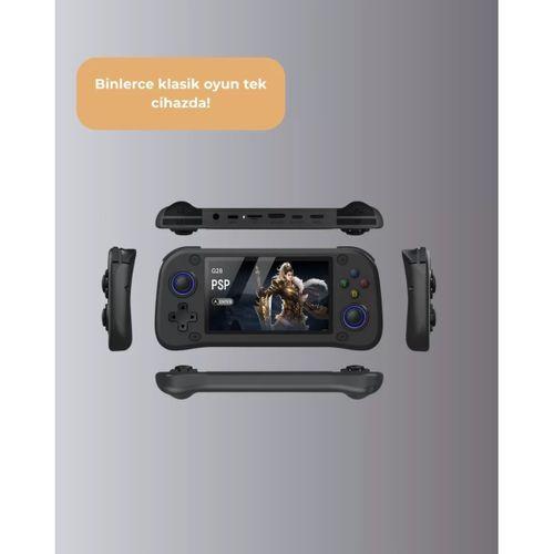 4.3” Hd Ekranlı El Konsolu 64gb Hafıza Kartı Ve 10000 Yüklü Oyun