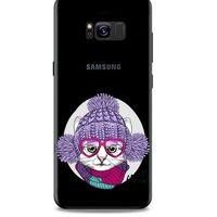 Zoologix (90) Samsung Galaxy S8 Plus Şeffaf Kılıf Silikon Desenli