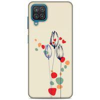 Lopard Samsung Galaxy A12 Uyumlu Kılıf Botanix (98) Bumper Kılıf