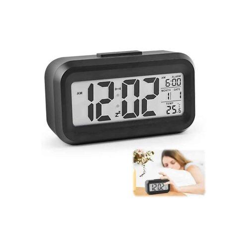 Dijital Işıklı Alarmlı Çalışma Masası Ekran Pilli Çalar Saat