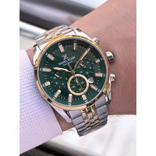 Daniel Klein Rlx Kasa Kronometreli İtalyan Tasarım Bileklik Hediyeli Garantili Erkek Kol Saati Rlx.1