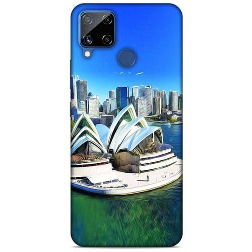 Oppo Realme C15 Kılıf Dünya Mimarisi (5) Koruma Kabı Sidney Opera