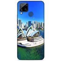 Oppo Realme C15 Kılıf Dünya Mimarisi (5) Koruma Kabı Sidney Opera