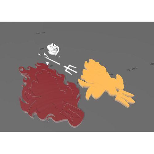 ASU Sundevil Renkler İçin Bölünmüş (Bu ürün Sadece Plastik parçadır - Almadan Önce Soru Sorabilirsiniz)