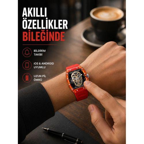 Manyetik  Akıllı Saat İos Android Uyumlu Yeni Nesil