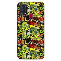 Graffitix (28) Desenli Silikon Kapak Samsung Galaxy M31 Kılıf