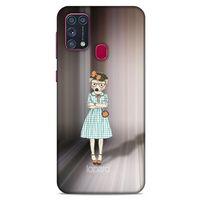 Samsung Galaxy M31 Kılıf FunnyMaX (34) Slim Armor Kılıf Kahverengi