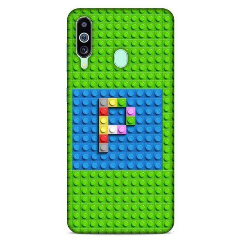 Lopard Samsung Galaxy M40 Uyumlu Kılıf BloX (28) Arka Kapak P Harfi