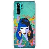 Lopard Huawei P30 Pro Uyumlu Kılıf Sürreal Yüzler ♀ (12) Koruyucu Silikon Desenli
