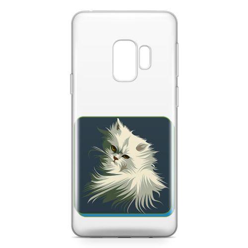 Samsung Galaxy S9 Kılıf Kedi Minyatur Arka Kapak Koruma Desenli Full Koruyucu