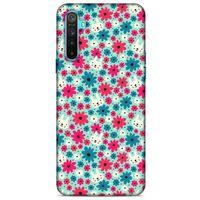Lopard Oppo Realme 6i Uyumlu Kılıf Kediler (3) Kapak Çiçek ve Kedi