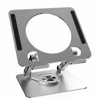 360 Derece Dönebilen Yükseltilmiş Masaüstü Ayarlanabilir Metal Tablet Standı
