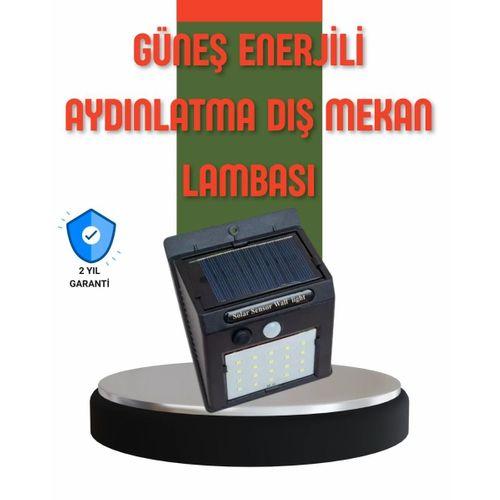 Hareket Sensörlü Güneş Enerjili Dış Mekan Led Lamba 100/144 Led