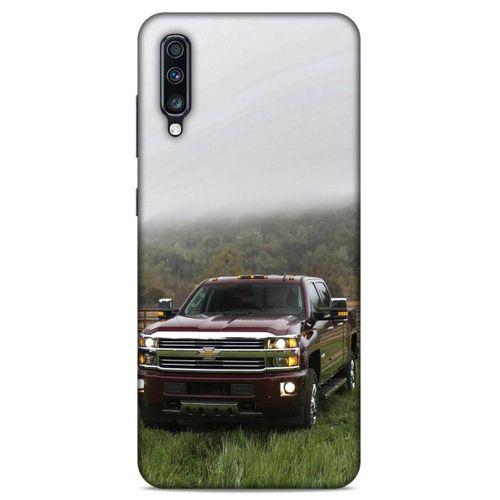 Lopard Samsung Galaxy A70 Uyumlu Kılıf PickUpX (35) Fit Design Kılıf Bordo