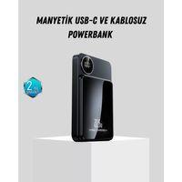 Manyetik Güç Bankası 15w Kablosuz 20w Pd Hızlı Şarj