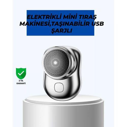 Mikro Titreşim Motorlu, Düşük Sesli, Usb Girişli Tıraş Makinesi
