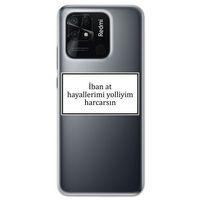 Xiaomi Redmi 10C Kılıf HD Yazı Baskılı Silikon Arka Kapak - Yazı 9
