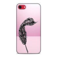 Lopard Apple iPhone SE 2020 Uyumlu Kılıf Tattoo's (29) Arka Koruma Kılıfı Tüy Dövmesi