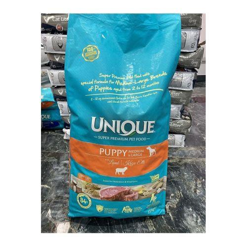 Unique Puppy Medium Large Kuzulu 15 Kg Yavru Köpek Maması