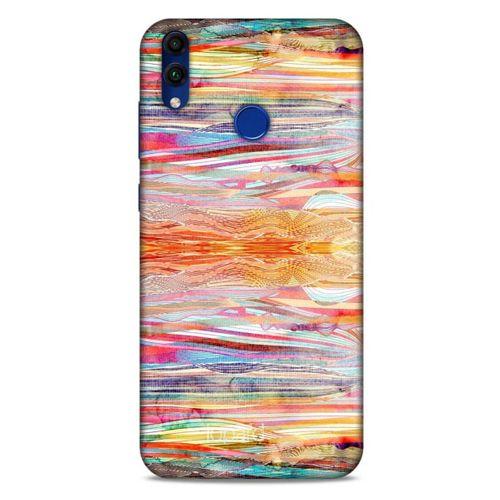 Huawei Honor 8C Kılıf Pastel Renkler (9) Kılıf Karışık Renkli