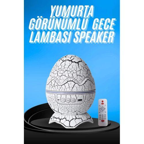 Gece Lambası Yumurta Işık Speaker Yeni Nesil Dinozor Yumurtası Görünümlü