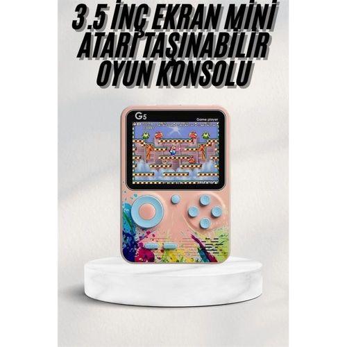 3 İnç Ekran 500 Oyunlu Game Box Mini Taşınabilir Oyun Konsolu