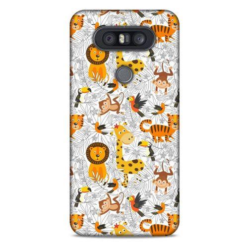 Animax Amazon Canlıları LG K41S - K51S Kılıf Desenli Silikon