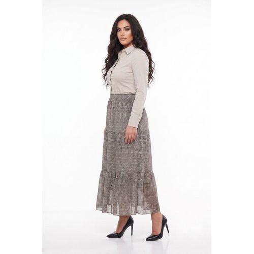 Kadın Şifon Uzun Lastikli 3 Parça Etek BGL-ST05589