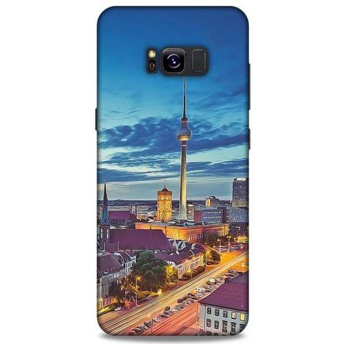 Samsung Galaxy S8 Plus Kılıf Almanya (50) Shockproof Kılıf Berlin Capital