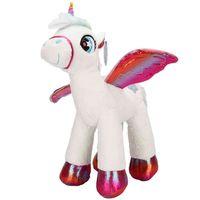 Çocuk Kanatlı Unicorn Peluş 42 cm