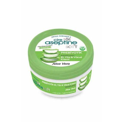 Cire Aseptine Soft Aloe Vera Özlü Yatıştırıcı Besleyici Prebiyotikli Krem 100 ml