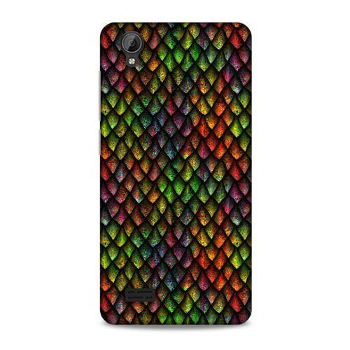 Vestel Venüs V5 Kılıf Dragons (6) Silikon Kılıf Ejderha Skin Çok Renkli