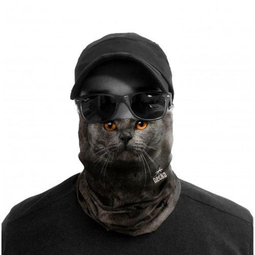 Necko Kedi Maske Buff Bandana, Boyunluk, Kafa Bandı - DMcat