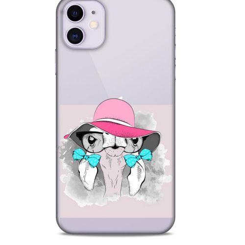 Zoologix (63) Apple iPhone 12 Mini Şeffaf Kılıf Silikon Desenli