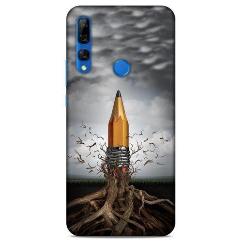 Lopard Huawei Y9 Prime 2019 Uyumlu Kılıf Manipülasyon ☻ (50) Shockproof Kılıf Desenli