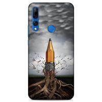 Lopard Huawei Y9 Prime 2019 Uyumlu Kılıf Manipülasyon ☻ (50) Shockproof Kılıf Desenli