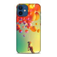 Lopard Apple iPhone 12 Mini Uyumlu Kılıf Manipülasyon ☻ (39) Liquid Crystal Kılıf Baskılı