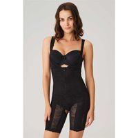 Kadın Toparlayıcı Vücut İnceltici Dikişli Fermuarlı Uzun Paca Altı Açık Sıkı Badi Korse