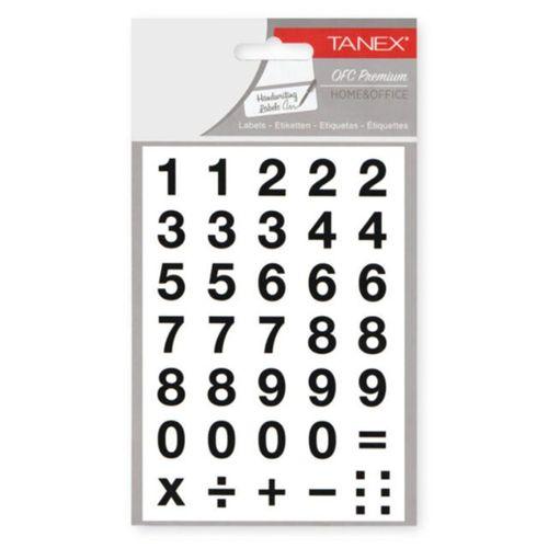 Tanex Rakamlar Stickers 2 Sayfa Stc-506 - 3 adet