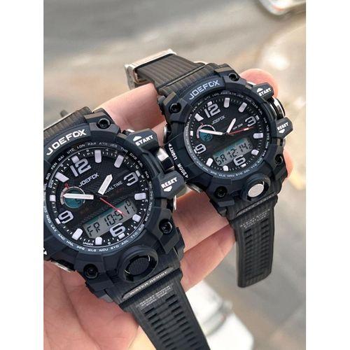 Joefox Digital Ve Analog Çiftlere Özel 2 Yıl Garantili 3 Atm Suya Dayanıklı Çift Kol Saati JE.CFT.03