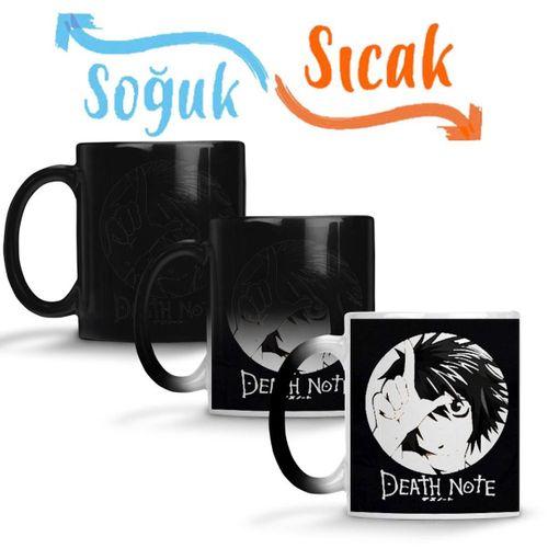 Death Note Sihirli Kupa Bardak Porselen