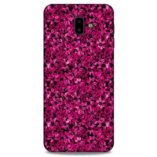 Samsung Galaxy J6 Plus Uyumlu Kılıf Pembe Delisi (1) Kılıfı Çiçek