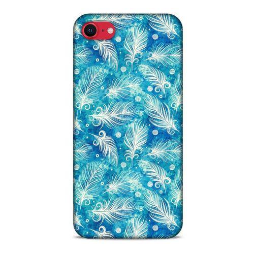 Apple iPhone SE 2020 Kılıf Desenli Özel Seri Tüyler (42) Rugged Armor Kılıf