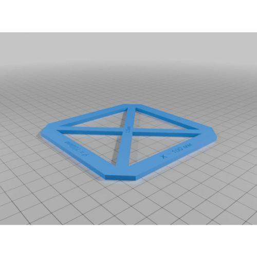 Çapraz Çizgili XY Kalibrasyonu (Bu ürün Sadece Plastik parçadır - Almadan Önce Soru Sorabilirsiniz)