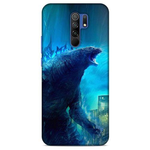 Xiaomi Redmi 9 Kılıf Dragons (33) Hybrid Kılıf Godzilla