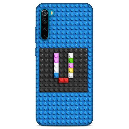 Lopard Xiaomi Redmi Note 8T Uyumlu Kılıf BloX (35) Fit Design Kılıf V Harfi