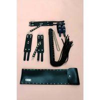 Kelepçe Kırbaç Takım 3'lü Set, El - Ayak Kelepçesi, Kırbaç - Brf1305