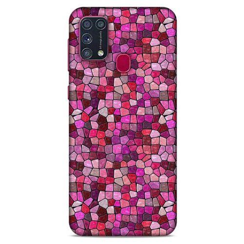 Samsung Galaxy M31 Uyumlu Kılıf Pembe Delisi (16) Kalın Kılıf Suluboya